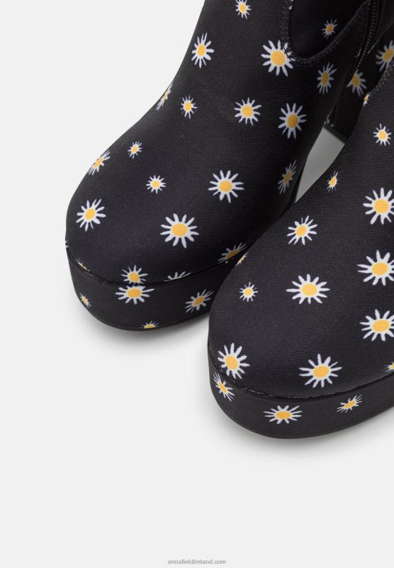 Z62T2250 Women Anna Field Platform Boots Black