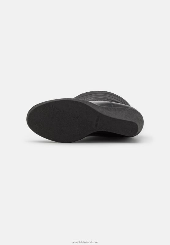 Z62T2253 Women Anna Field Winter Boot Wedge Boots Black