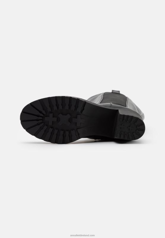 Z62T2254 Women Anna Field Platform Boots Black