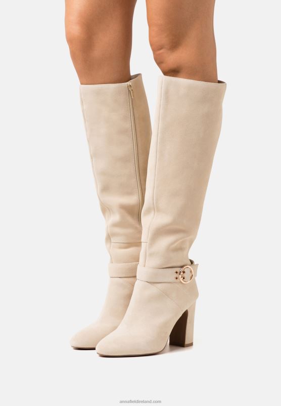 Z62T2258 Women Anna Field Leather High Heeled Boots Beige Z62T2258 Versatile Anna Field Ireland Anna field dresses are suitable for every woman