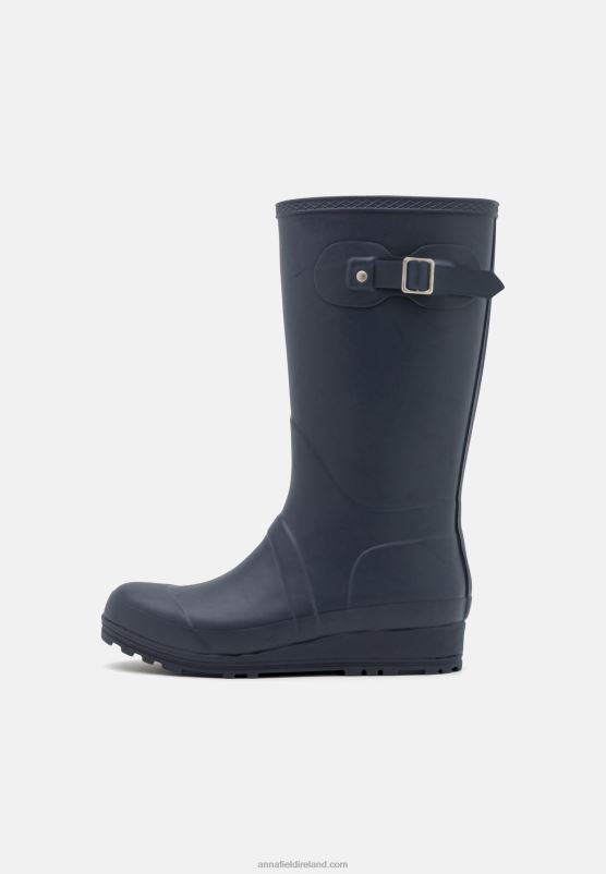 Z62T2267 Women Anna Field Wellies Dark Blue