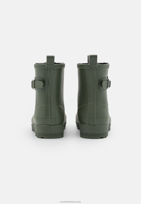Z62T2272 Women Anna Field Wellies Dark Green