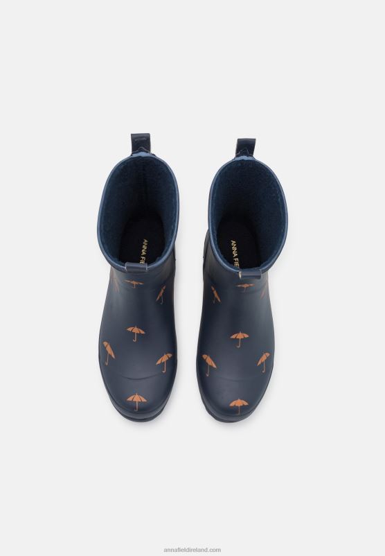 Z62T2273 Women Anna Field Wellies Dark Blue