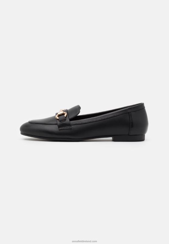 Z62T1780 Women Anna Field Slip-Ons Black
