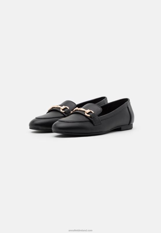 Z62T1780 Women Anna Field Slip-Ons Black