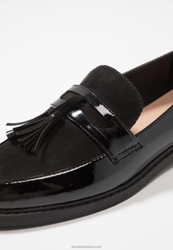 Z62T1781 Women Anna Field Slip-Ons Black