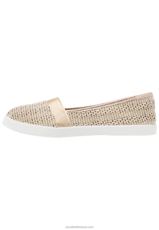 Z62T1785 Women Anna Field Slip-Ons Beige