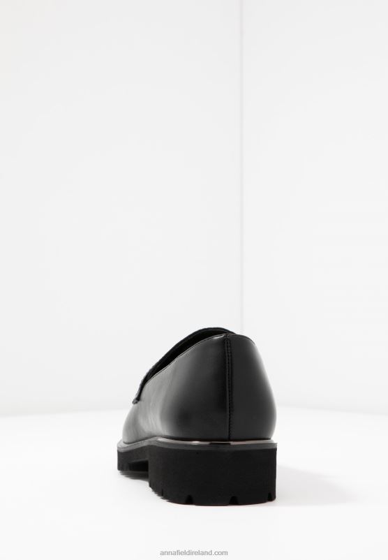 Z62T1788 Women Anna Field Slip-Ons Black