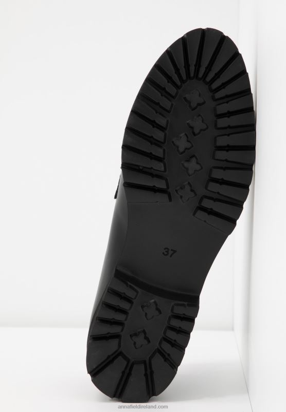 Z62T1788 Women Anna Field Slip-Ons Black