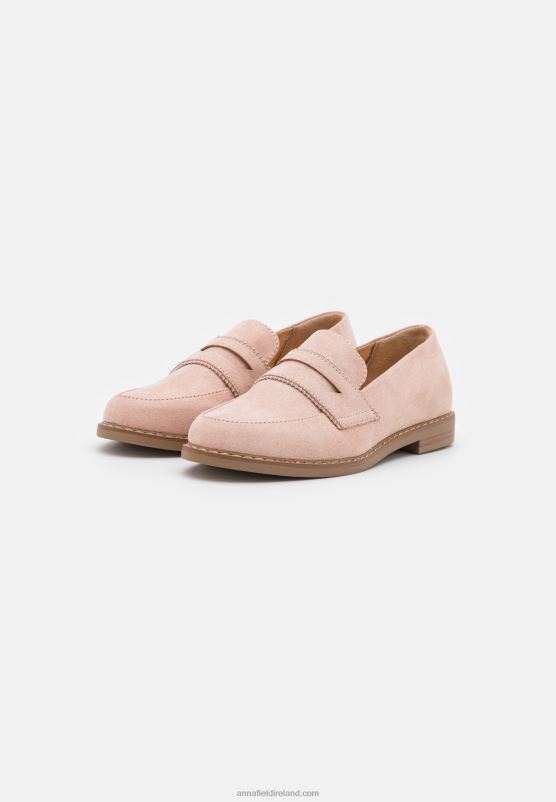 Z62T1789 Women Anna Field Slip-Ons Rose Gold