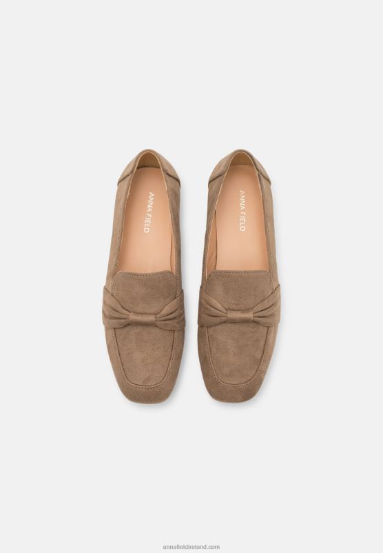 Z62T1792 Women Anna Field Slip-Ons Taupe