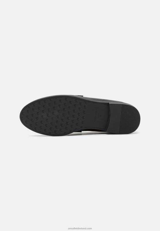 Z62T1793 Women Anna Field Slip-Ons Black