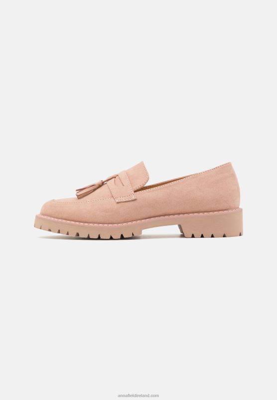 Z62T1799 Women Anna Field Slip-Ons Rose Gold