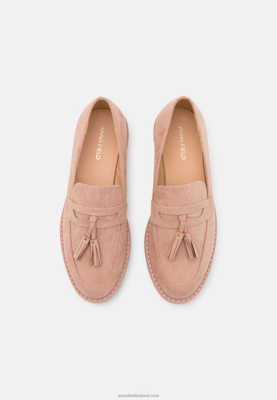Z62T1799 Women Anna Field Slip-Ons Rose Gold