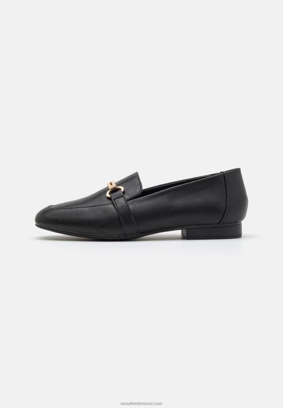 Z62T1803 Women Anna Field Slip-Ons Black
