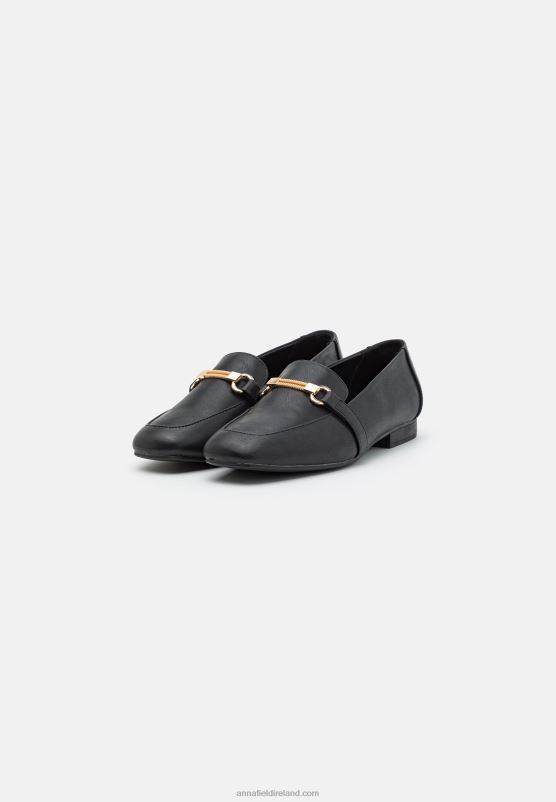 Z62T1803 Women Anna Field Slip-Ons Black