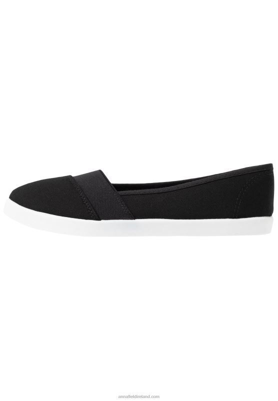 Z62T1805 Women Anna Field Slip-Ons Black