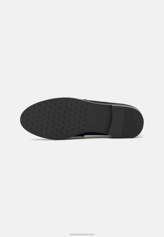 Z62T1813 Women Anna Field Slip-Ons Black