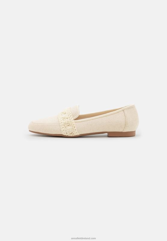 Z62T1815 Women Anna Field Slip-Ons Beige