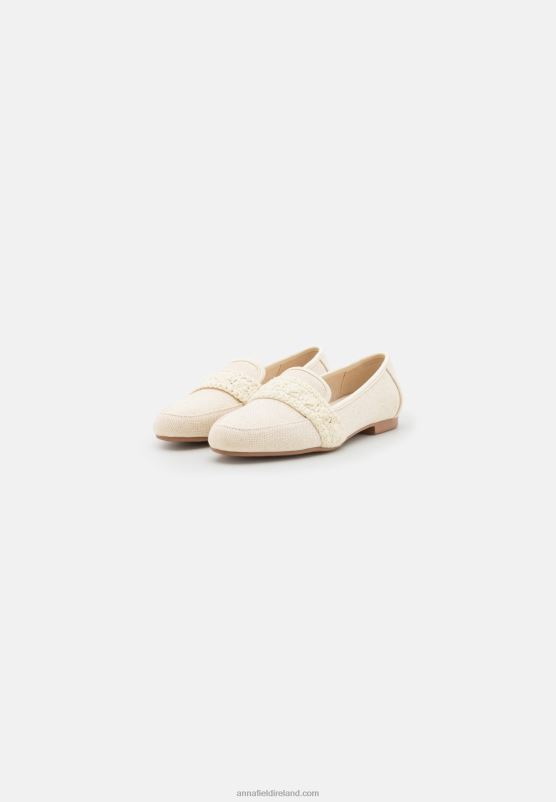 Z62T1815 Women Anna Field Slip-Ons Beige
