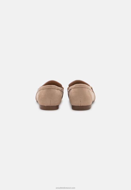 Z62T1816 Women Anna Field Slip-Ons Taupe