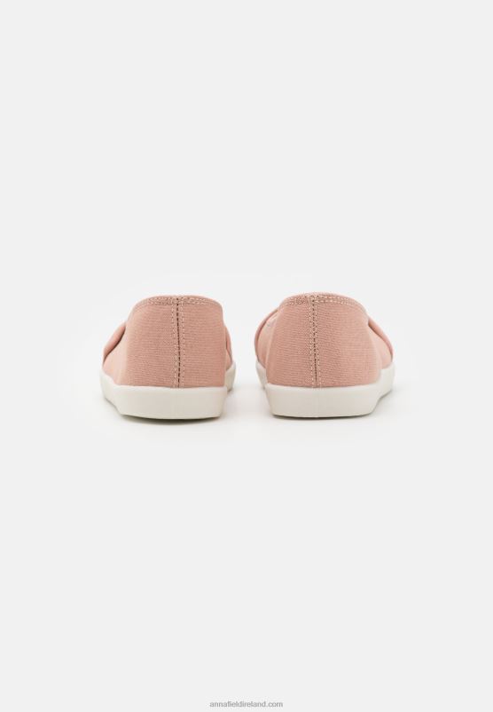 Z62T1820 Women Anna Field Slip-Ons Light Pink