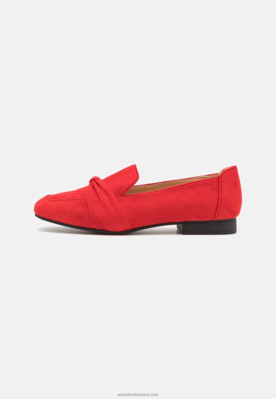 Z62T1821 Women Anna Field Slip-Ons Red