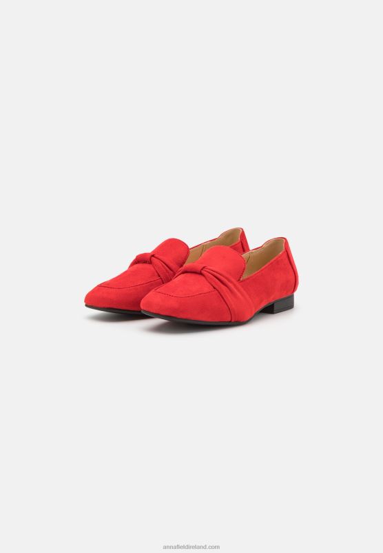 Z62T1821 Women Anna Field Slip-Ons Red
