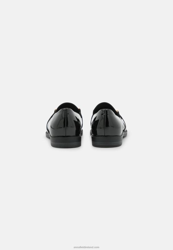 Z62T1824 Women Anna Field Slip-Ons Black