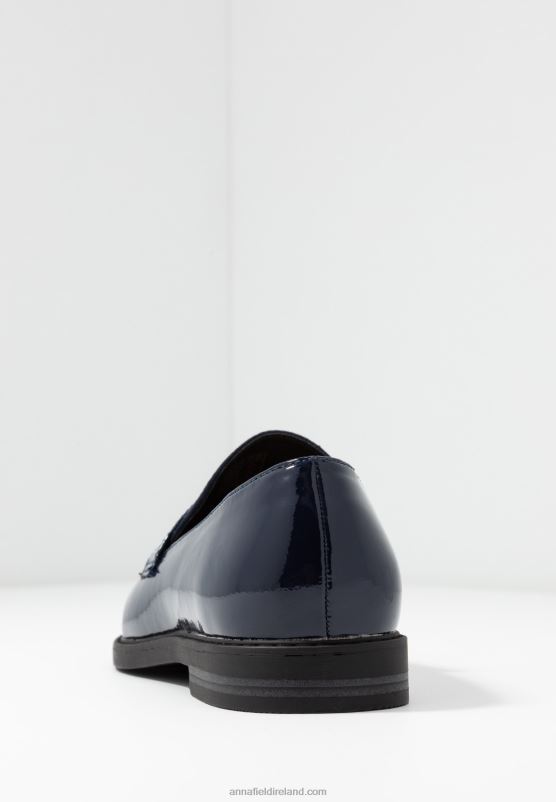 Z62T1830 Women Anna Field Slip-Ons Dark Blue