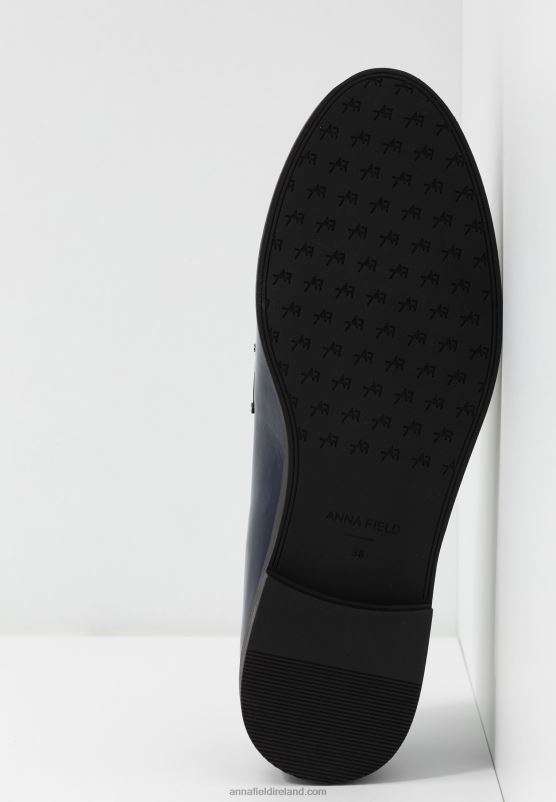 Z62T1830 Women Anna Field Slip-Ons Dark Blue