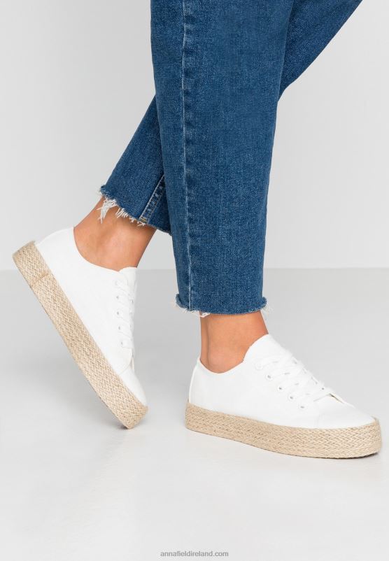 Z62T1833 Women Anna Field Espadrilles White