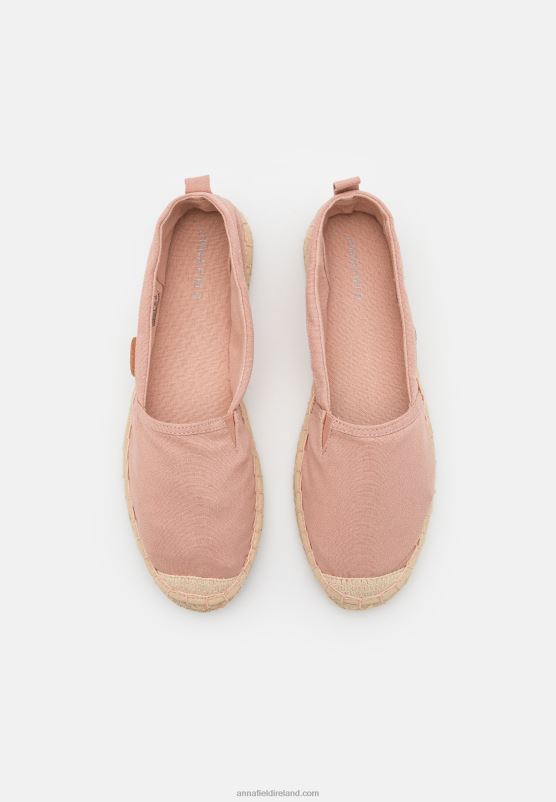 Z62T1838 Women Anna Field Espadrilles Rose Gold-Coloured