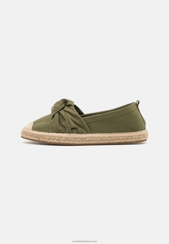 Z62T1839 Women Anna Field Espadrilles Khaki