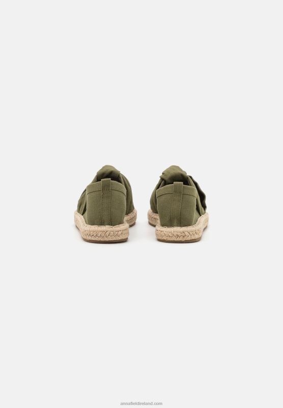 Z62T1839 Women Anna Field Espadrilles Khaki