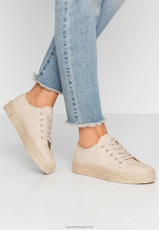 Z62T1847 Women Anna Field Espadrilles Beige