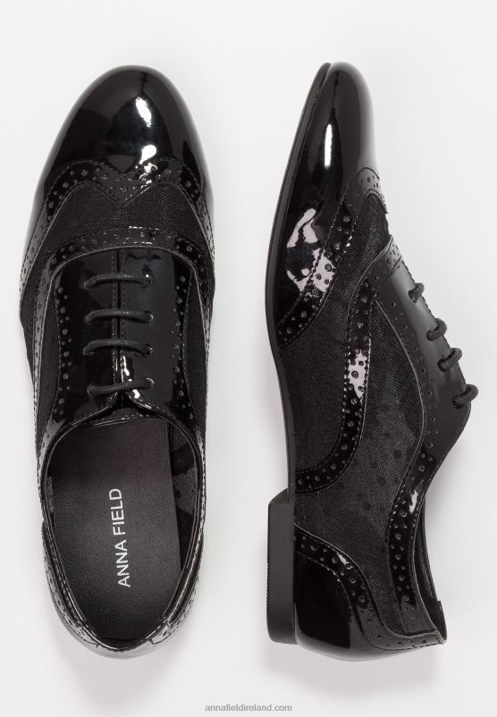 Z62T1853 Women Anna Field Lace-Ups Black