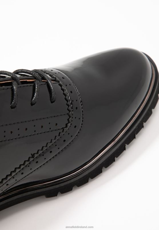 Z62T1857 Women Anna Field Lace-Ups Black