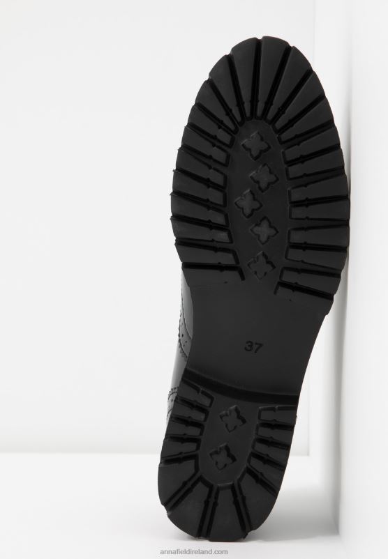 Z62T1857 Women Anna Field Lace-Ups Black