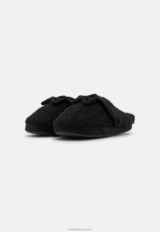 Z62T2278 Women Anna Field Slippers Black