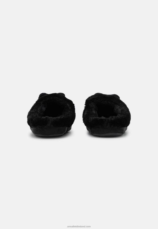 Z62T2278 Women Anna Field Slippers Black