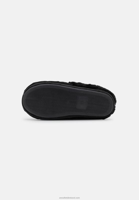 Z62T2278 Women Anna Field Slippers Black