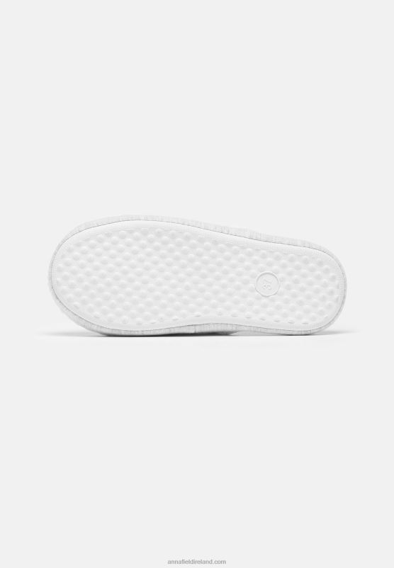 Z62T2279 Women Anna Field Slippers White