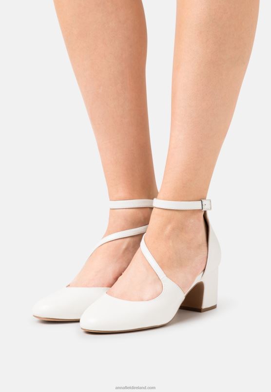 Z62T1591 Women Anna Field Classic Heels White