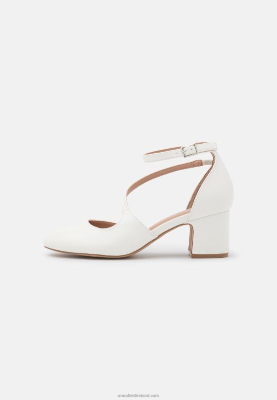 Z62T1591 Women Anna Field Classic Heels White