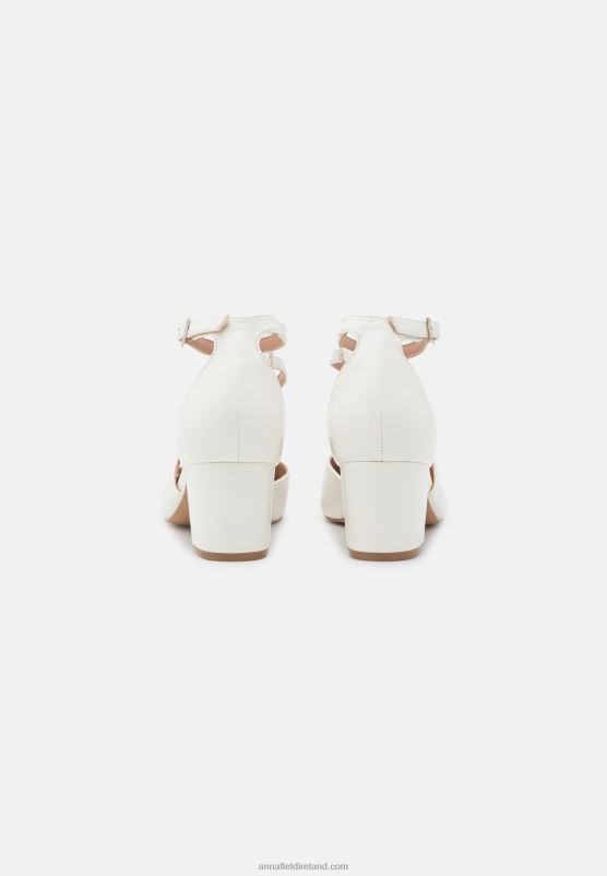 Z62T1591 Women Anna Field Classic Heels White