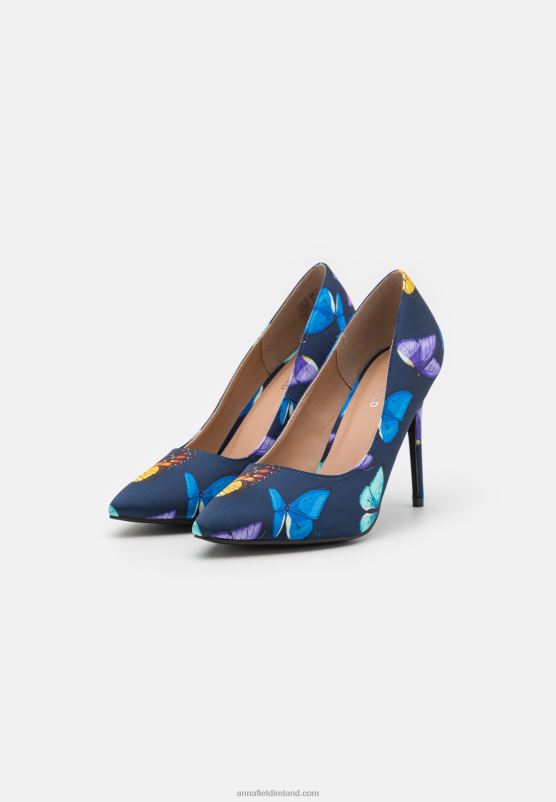 Z62T1592 Women Anna Field Classic Heels Dark Blue