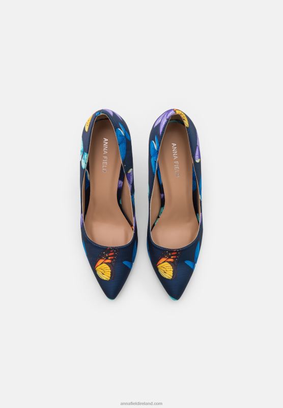 Z62T1592 Women Anna Field Classic Heels Dark Blue