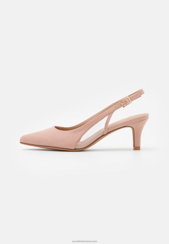 Z62T1593 Women Anna Field Classic Heels Light Pink