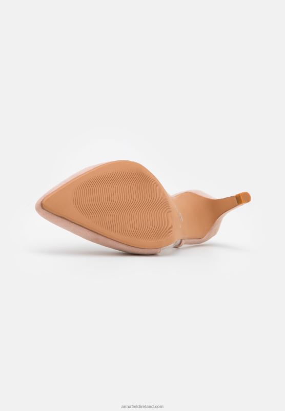 Z62T1593 Women Anna Field Classic Heels Light Pink